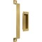 Ekena Millwork 11" Pull Handle & 6" Flush Pull for 2 1/4" Doors, Jacob's Gold GB6001PP5116G - alternate 2